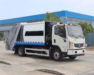 程力牌CL5083ZYSBEV型純電動(dòng)壓縮式垃圾車